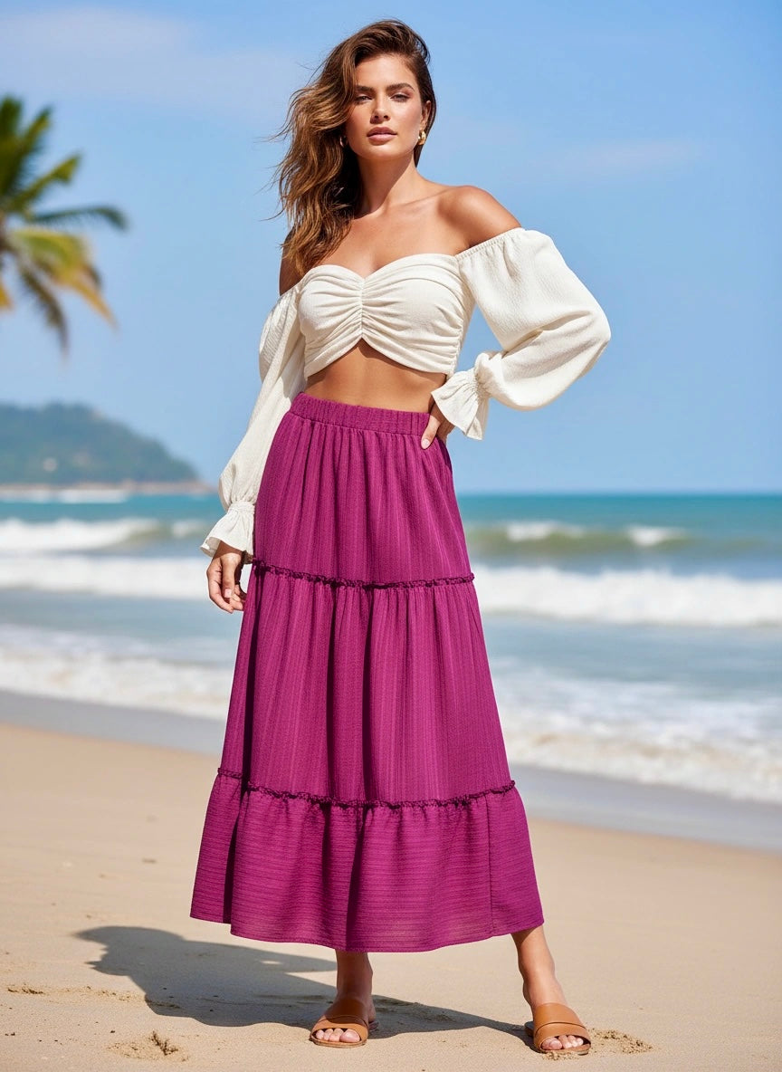 Long Skirt layers