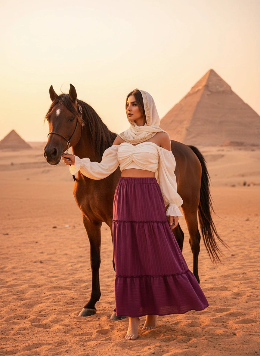 Long Skirt layers